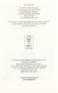 Ein Sams für Martin Taschenbier