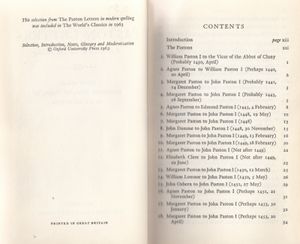 The Paston Letters - A selection in modern spelling