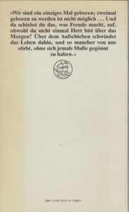 Philosophie der Freude - Briefe. Hauptlehrsätze. Spruchsammlung. Fragmente