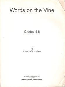 Words On The Vine (Thirty-Six Vocabulary Units On Root Words)
