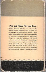 Pete And Penny Play And Pray (Devotionals For Boys And Girls)