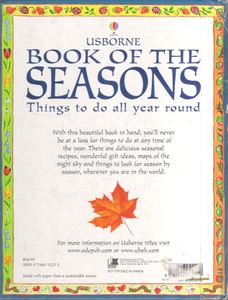 Usborne Book Of The Seasons