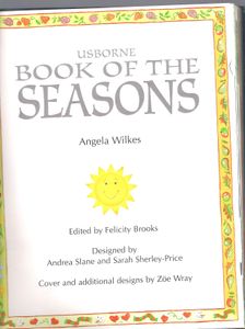 Usborne Book Of The Seasons