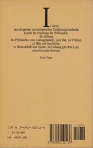 Einführung in die Philosophie