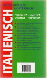 Italienisch - Neues grosses Wörterbuch