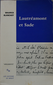 Lautréamont et Sade