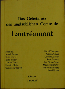 Das Geheimnis des unglaublichen Comte de Lautréamont