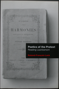 Poetics of the Pretext: Reading Lautréamont