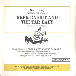 The Story Of Brer Rabbit And The Tar Baby