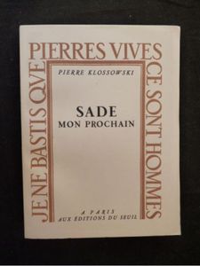 Sade mon prochain