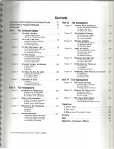 Earth Science For Christian Schools (Second Edition) (Teacher's Edition)