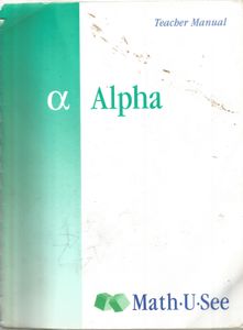 Alpha Focus: Single Digit Addition And Subtraction (Teacher Manual)