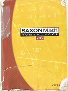 Saxon Math Homeschool 7/6