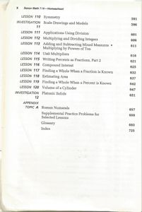 Saxon Math Homeschool 7/6