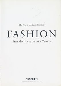 Fashion. From the 18th to the 20th Century
