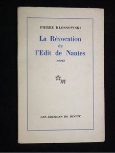 La Révocation de l'Édit de Nantes