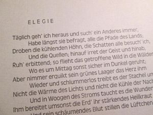 Elegien. Urtext