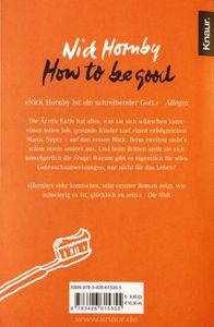 How to Be Good