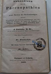 Abhandlung über die Phrenopathien oder neues System der Seelenstörungen
