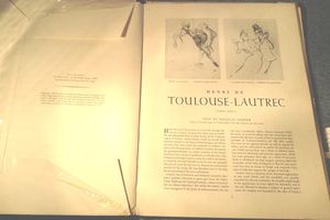 Toulouse-Lautrec - 16 Beautiful Full Color Prints... Ready For Framing