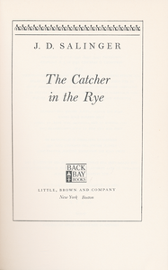 The Catcher in the Rye