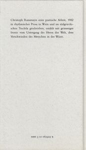 Strahlender Untergang - Ein Entwässerungsprojekt oder Die Entdeckung des Wesentlichen