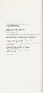 Masterpieces from the Los Angeles County Museum of Art Collection