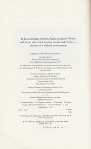 Guns, Germs, and Steel: The Fates of Human Societies