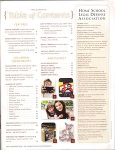 The Home School Court Report (First Quarter 2015)