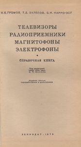 Телевизоры, Радиоприемники, Магнитофоны, Электрофоны
