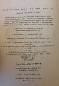 Legacy of Ashes: The History of the CIA