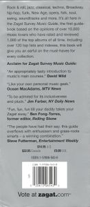 ZagatSurvey Music Guide 1,000 Top Albums of All Time