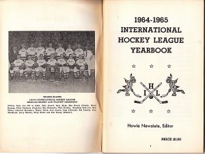 IHL - International Hockey League Yearbook - 1964-65 - 20th Consecutive Year Of Operation