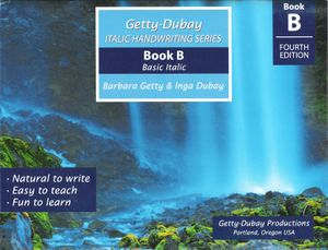 Book B (Basic Italic) (Getty-Dubay Italic Handwriting Series) (Fourth Edition)