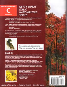 Book C (Basic & Cursive Italic) (Getty-Dubay Italic Handwriting Series) (Fourth Edition)