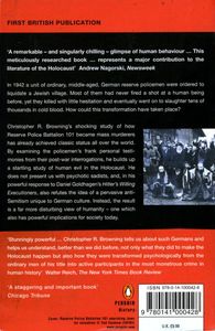Ordinary Men: Reserve Police Battalion 101 and the Final Solution in Poland