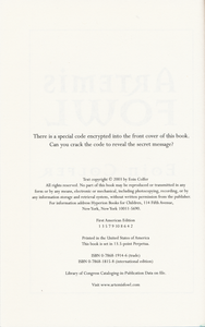 Artemis Fowl: The Eternity Code