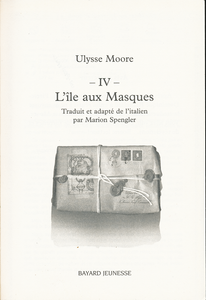 Ulysse Moore IV : L'île aux Masques