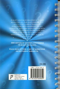 The Giant Book Of Pub Quizzes