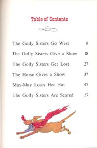 The Golly Sisters Go West