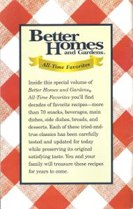 Better Homes and Gardens All-Time Favorites (Supplement to Better Homes and Gardens)