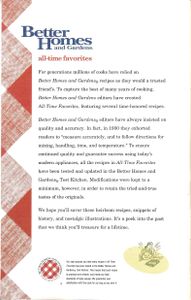 Better Homes and Gardens All-Time Favorites (Supplement to Better Homes and Gardens)