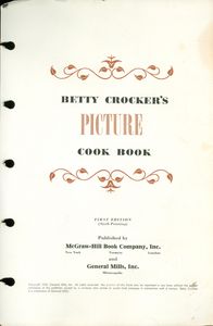 Betty Crocker's Picture Cook Book
