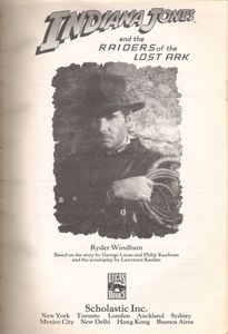 Indiana Jones and the Raiders of the Lost Ark