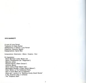 Syd Barrett: Where Is The Madcap Called Syd...