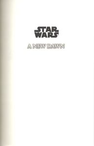 Star Wars: A New Dawn