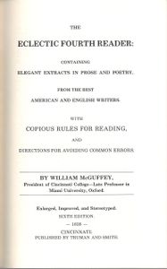 The Original McGuffey's Eclectic Series