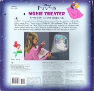 Disney Princess Movie Theater Storybook & Movie Projector