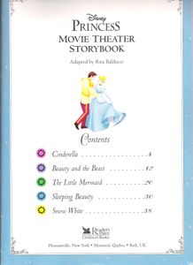 Disney Princess Movie Theater Storybook & Movie Projector
