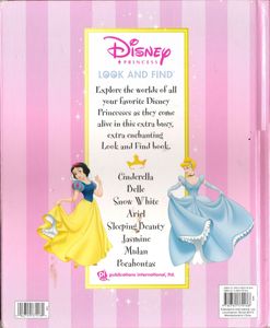 Disney Princess Look and Find